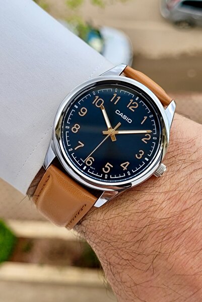 Casio Çelik Deri Kordon Erkek Kadın Kol Saati