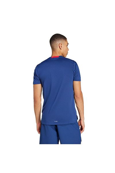 adidas Tricou albastru pentru bărbați D4t Heritage Tee Blue Jı6353
