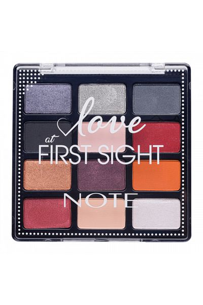 NOTE Love At First Sight Matte & Shimmer Powder Eyeshadow Palette 203 Freedom To Be