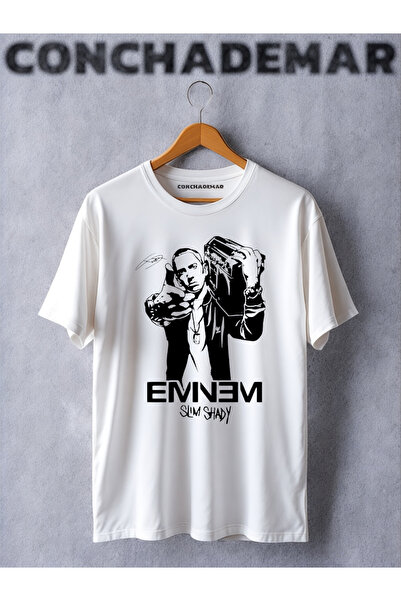 Vordevia Μπλουζάκι με στάμπα Eminem σε μεγάλο μέγεθος