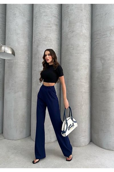 Mels Velcro Palazzo Trousers