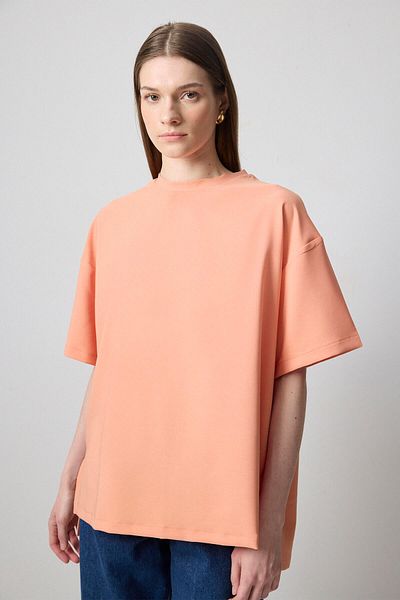 Touché Privé Short Sleeve Crepe T-Shirt