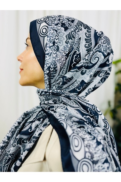 kubbe Zen Soft Cotton Shawl - Capture a Peaceful and Stylish Style with Retro Ethnic Pattern