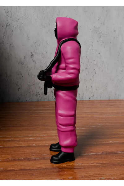 3DLAYERCRAFT Squid Game Asker Figür Oyuncak 20 cm