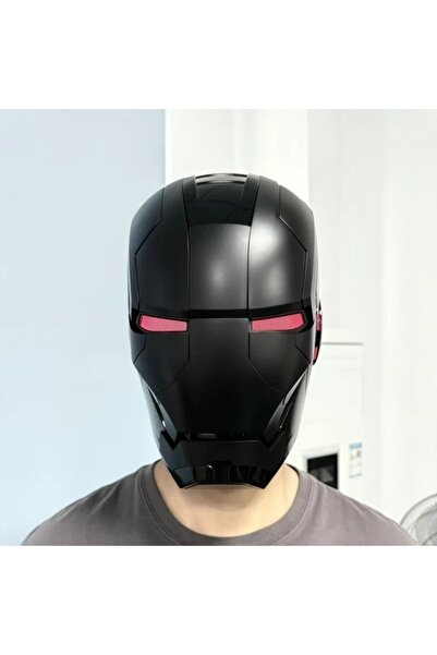 hifu İron Man Maskesi Demir Adam Kask Oyuncak Çocuk Marvel Transformers Harry Potter Avengers Işıklı