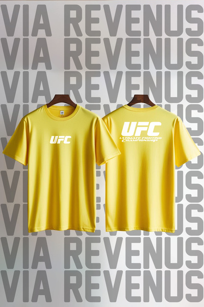 Vordevia UFC Unisek majica sa vratom - štampana široka fit