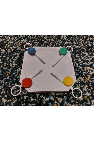 mae tasarım Special Design 4-Pack Ticket, Spinning Top Family Game
