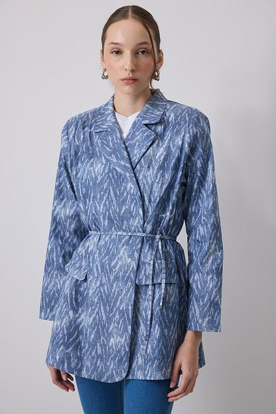 Touché Privé Padded Patterned Jacket