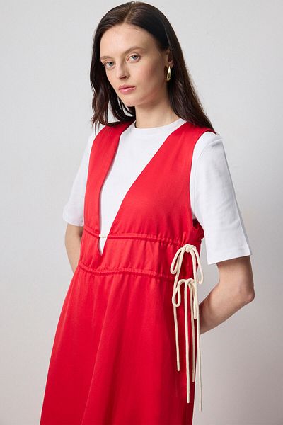 Touché Privé V-Neck Corded Gilet