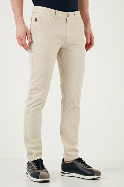 U.S. Polo Assn. U.S. Polo Cotton Slim Fit Regular Waist Skinny Leg Pants Men's Trousers G081Sz 0782098518