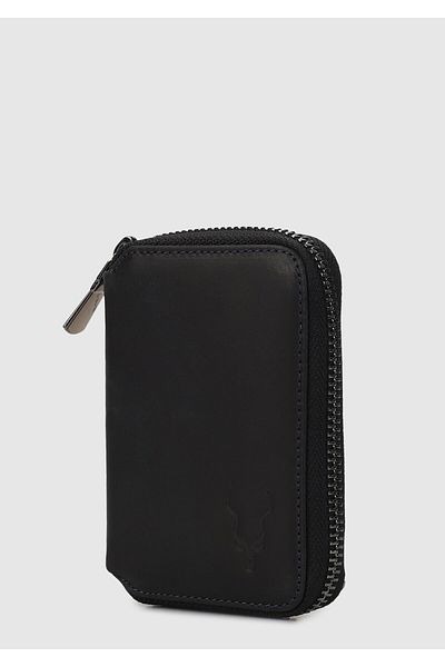 Carrera Carrera Car007 Black Genuine Leather Wallet