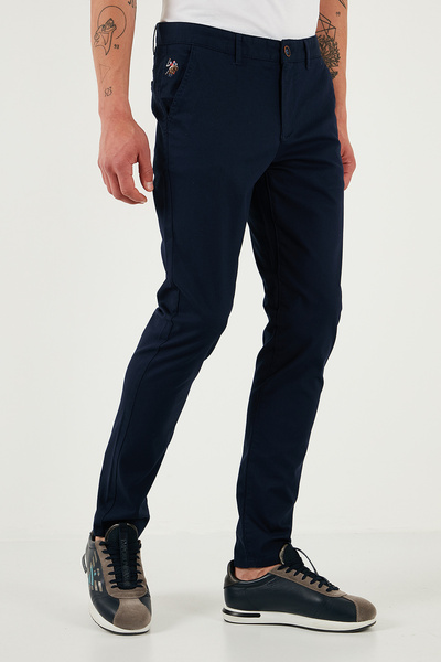 U.S. Polo Assn. U.S. Polo Pamuklu Slim Fit Normal Bel Dar Paça Pantolon Erkek PANTOLON G081SZ0782098518