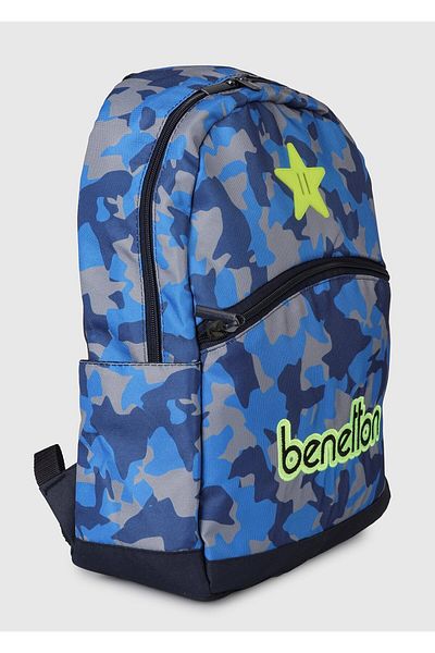 Benetton 76058 Model Navy Blue Backpack
