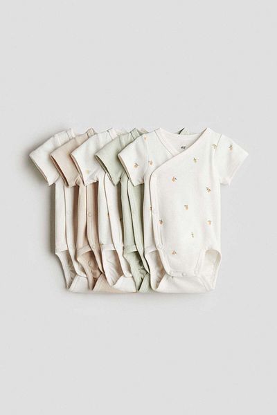 H&M مجموعة من 5 بدلات قطنية