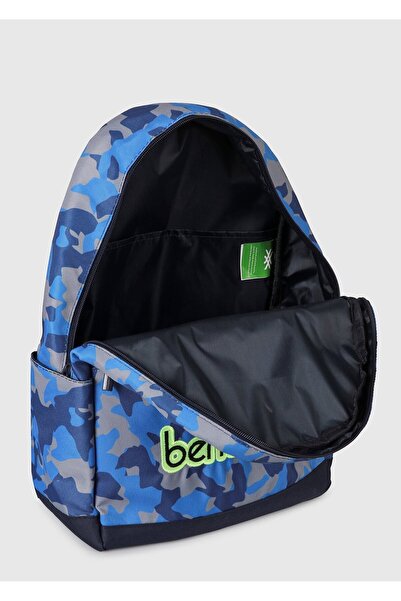 Benetton 76058 Model Navy Blue Backpack