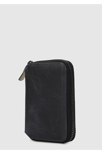 Carrera Carrera Car007 Navy Blue Genuine Leather Wallet