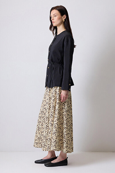 Touché Privé Leather Belt Shirt Skirt Suit