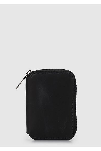 Carrera Carrera Car007 Black Genuine Leather Wallet
