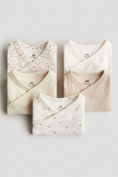 H&M 5-pack Cotton Bodysuits