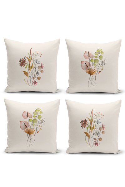 Bertille Home Flower Весняна серія Двосторонній цифровий друк 4-х комплект чо...