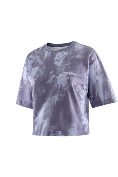 Salomon Canopy Women's T-Shirt Blue Granite Lc2521200