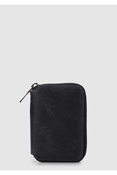 Carrera Carrera Car007 Navy Blue Genuine Leather Wallet