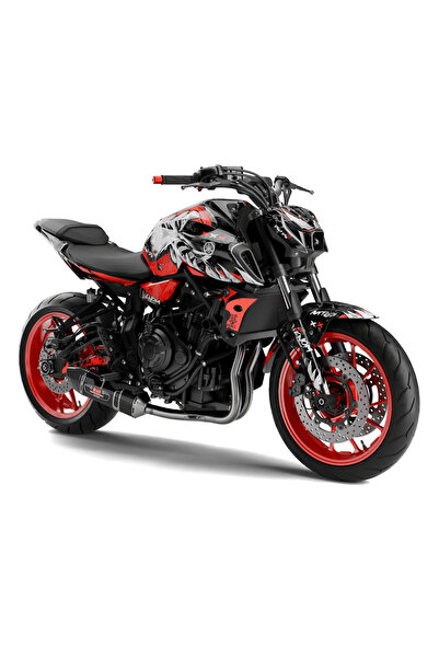 Run Grafik Shop YAMAHA MT 07 GEN3 VENOM GRAPHİC KİT STİCKER SET