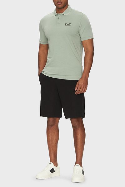 EA7 Cotton Blended Regular Fit Logo Zipper Detailed Short Men's Short 7m 000143   Af13538 Uc001