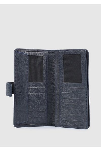 Carrera Carrera Car0015 - Navy Blue Genuine Leather Wallet