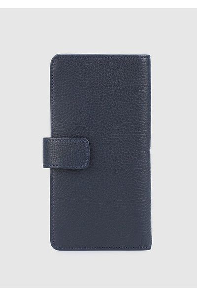 Carrera Carrera Car0015 - Navy Blue Genuine Leather Wallet