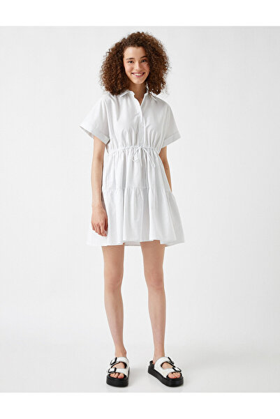 Koton Πουκάμισο φόρεμα με δέσιμο στη μέση