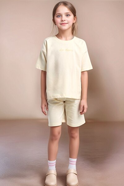 Soweto Короткі шорти з принтом, 100% бавовна, для дівчаток