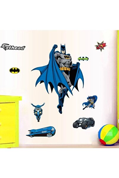 cosy home gift Çocuk Odası Süper Kahraman Batman Betmen Duvar Sticker
