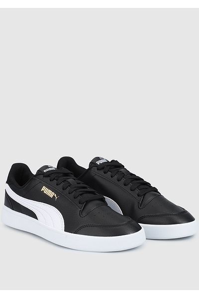 Puma Pánské ležérní tenisky Shuffle Black-White- 30966804