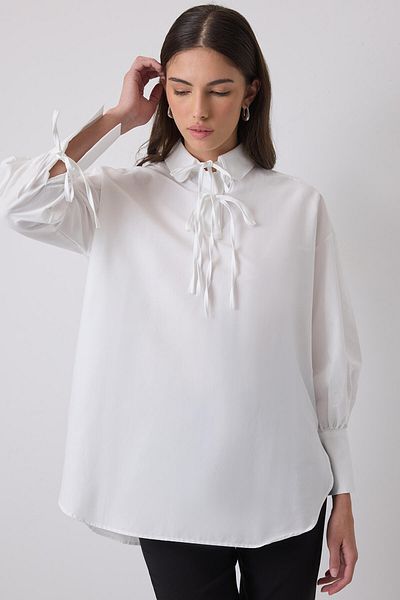 Touché Privé Tunic with Shirt Collar