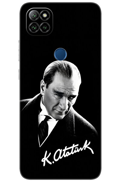 CASPER Via E30 / E30 PLUS Uyumlu Kılıf Desen Baskılı Silikon Mustafa Kemal Atatürk STK:390 CP-kPOXpth