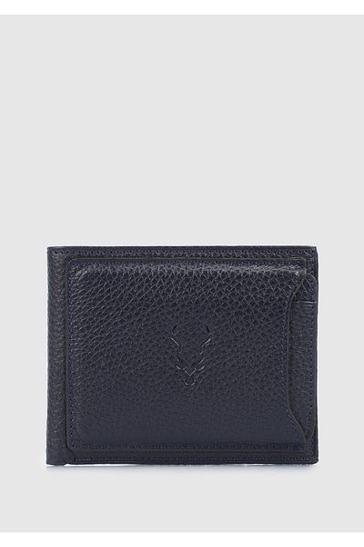 Carrera Carrera Car0018 - Navy Blue Genuine Leather Wallet