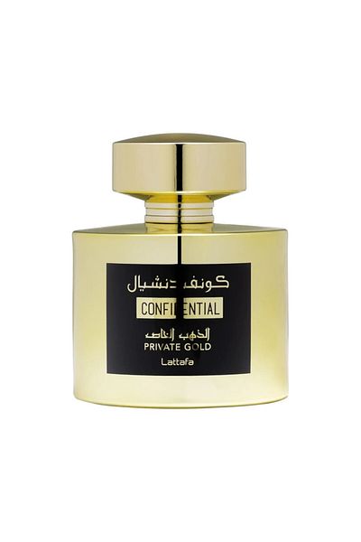 lattafa Confidential Private Gold 100ml EDP Spray