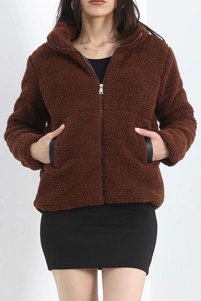 KAZAX Plush Inflatable Coat Light Brown - 22481.1839.