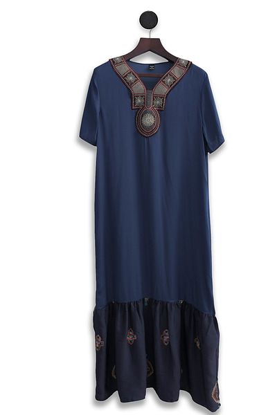 Lilo Co Embroidered Detail Dress