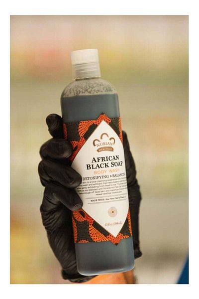 Nubian Heritage Nubian Heritage African Body Wash, Cleansing and Balancing - 384 ml