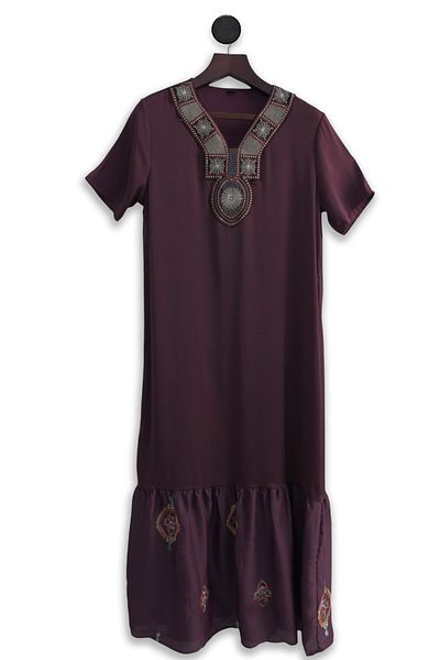 Lilo Co Embroidered Detail Dress