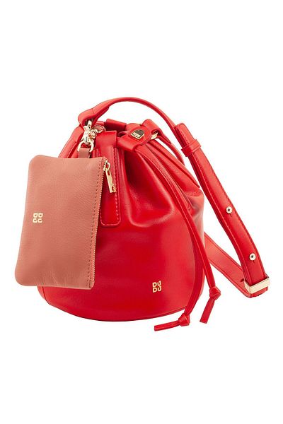 DUDU Beuteltasche Leder 14 cm