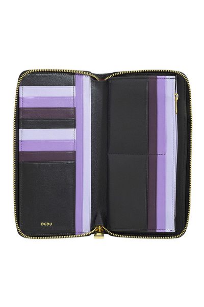 DUDU Wallet Rfid Protection Leather 20 Cm