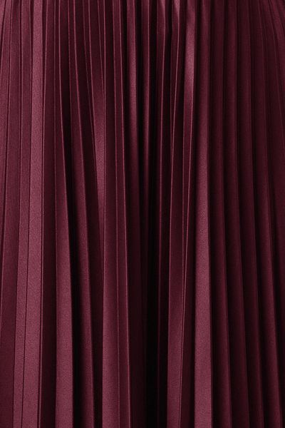 Trendyol Collection Pflaumenfarbener, plissierter Maxirock TWOSS24ET00041