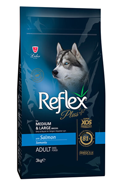 Reflex Orta&büyük Irk Somonlu Yetişkin Köpek Maması 3 Kg