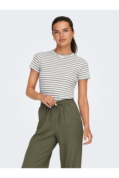 JDY Jdysolar O-Neck S/S Top - Jrs Noos