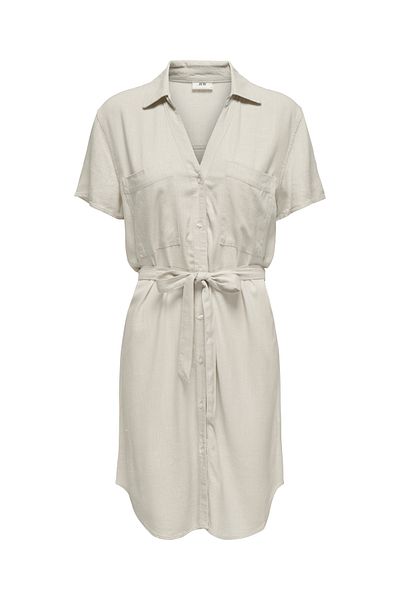 ONLY Linen Shirt Girdle, S/S Shirt, Dress