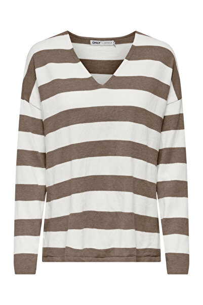 ONLY Onlchiantı life ls v-neck knit moch