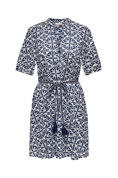 ONLY فستان JDYANNA S/S بحزام WVN